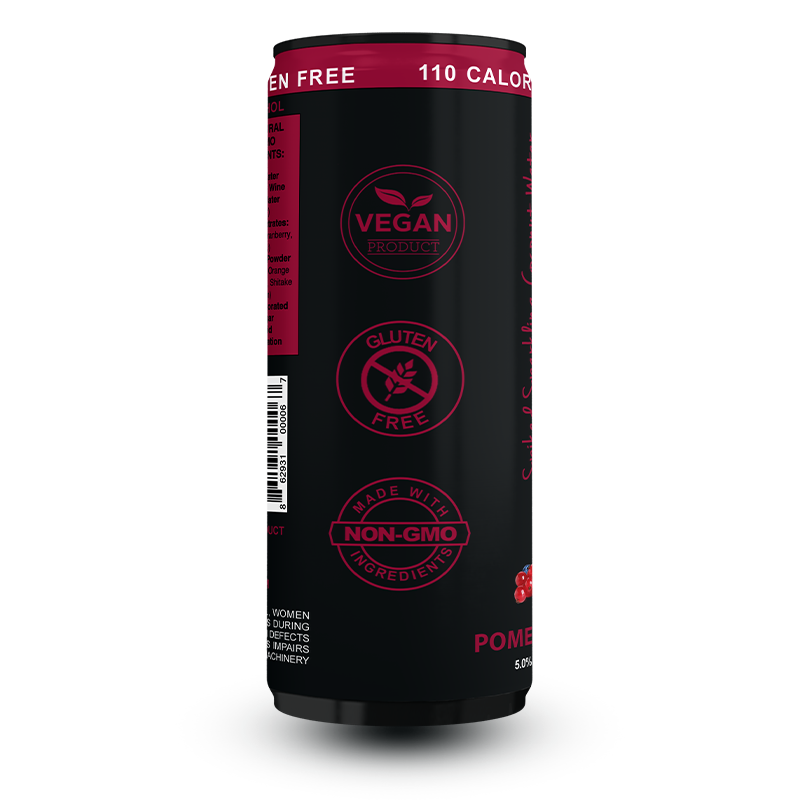 COCO COCKTAIL - POMEGRANATE BERRY (24-can case)